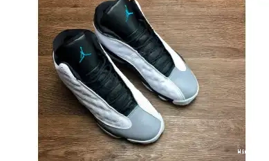 AIR MENS JORDAN WHITE RETRO GREY 414571-115 13 HOLOGRAM” “BARONS 0418